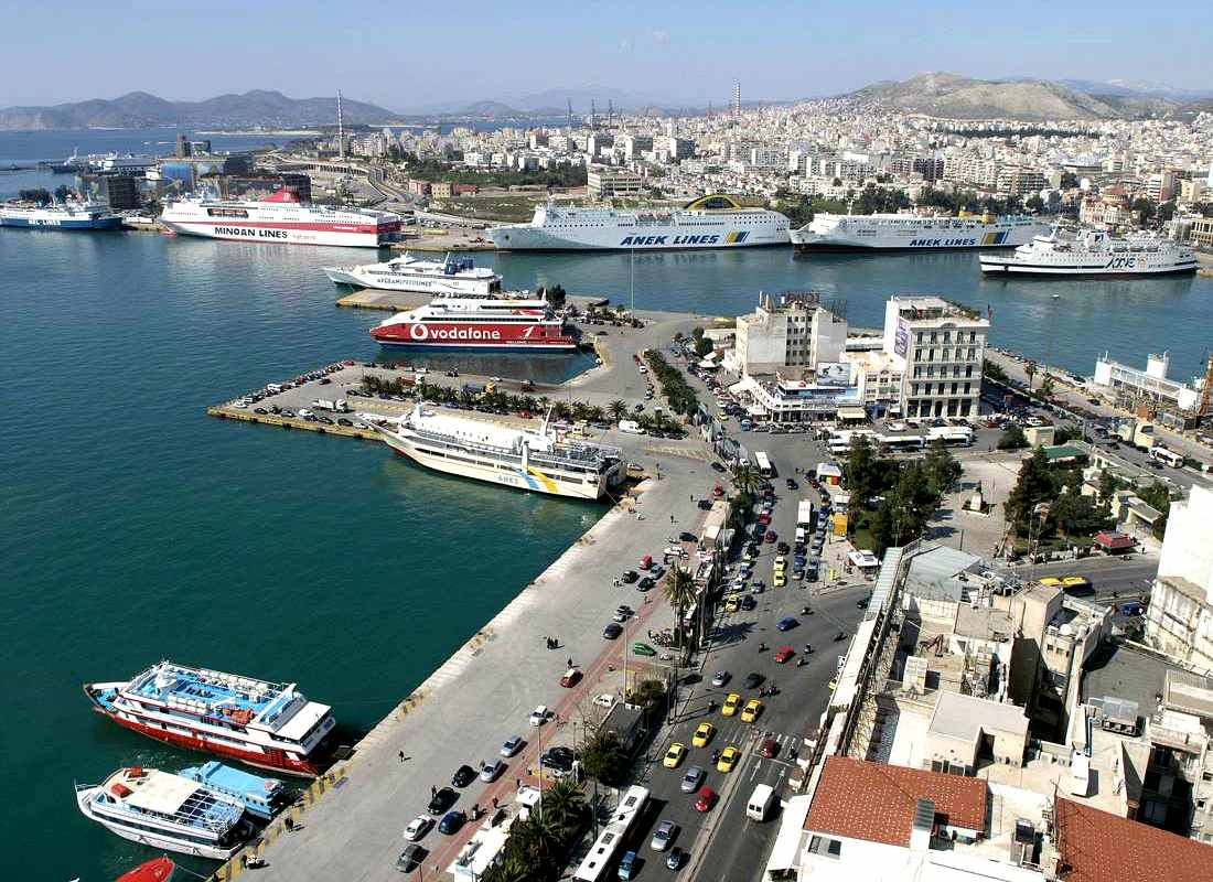 Largest port in Greece